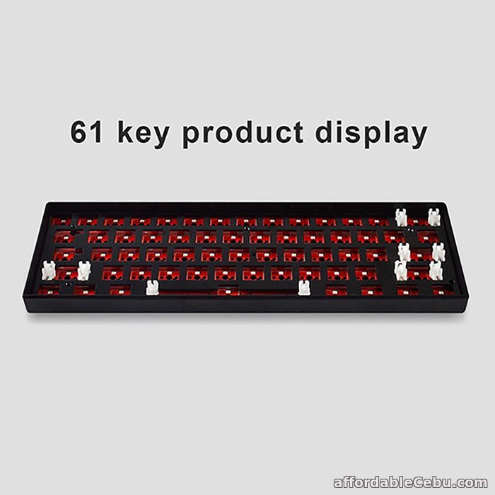 1st picture of 61-Key DIY Mechanical Keyboard Kit 2.4G Bluetooth Hot-Swappable for Gaming For Sale in Cebu, Philippines