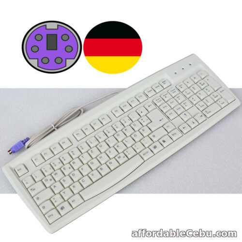 1st picture of Enjoy Every Touch Ps/2 Keyboard German Qwertz Win Dos 95 98 2000 M437 For Sale in Cebu, Philippines