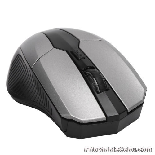 1st picture of (Silver) Wireless Mouse Useful 4 Keys Mouse With USB Interface For Office For For Sale in Cebu, Philippines