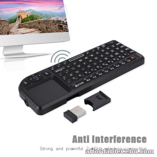 1st picture of 2.4GHz Mini Wireless Keyboard Touchpad Backlight Keypad with USB Receiver Laptop For Sale in Cebu, Philippines