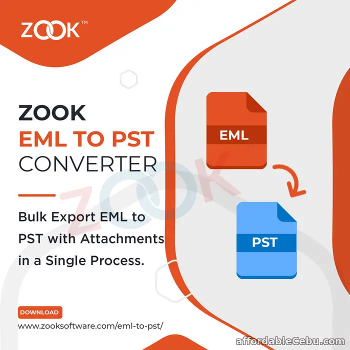 1st picture of Simplest Way to Convert EML Files to PST Format by Using EML to PST Converter Offer in Cebu, Philippines