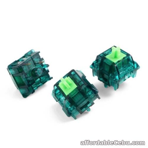 1st picture of Candy Jade 5pin 62g Transparent Switch for Mechanical Keyboard RGB Linear Axis For Sale in Cebu, Philippines