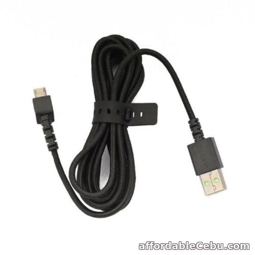 1st picture of Durable Nylon Braided USB Mouse Cable Line for Razer Mamba HyperFlux Wireless For Sale in Cebu, Philippines