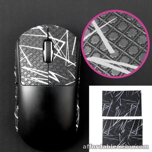 1st picture of Black Mouse Skin Anti-slip Grip Tape DIY For Gaming Mouse Moisture Wicking For Sale in Cebu, Philippines