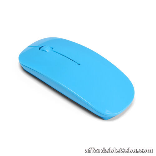 1st picture of thin Silent Button Desktop Optical 2.4GHz Wireless Mouse Cordless Mice USB For Sale in Cebu, Philippines