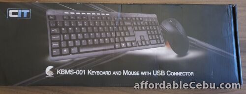 1st picture of CIT KBMS-001 Keyboard and Mouse with USB Connector For Sale in Cebu, Philippines