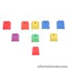 Colorful Keycaps Sturdy Wearproof Anti Fatigue Comfortable Keycaps For