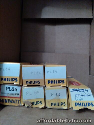 1st picture of M26 Lot of 7 PHILIPS PL84 VACUUM TUBES For Sale in Cebu, Philippines