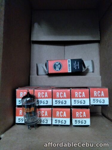 1st picture of M70 Lot of 10 RCA 5963 VACUUM TUBES For Sale in Cebu, Philippines
