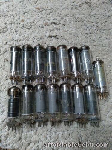 1st picture of M38 Lot of 15 REALISTIC GE RCA SYLVANIA 6AQ5 VACUUM TUBES For Sale in Cebu, Philippines