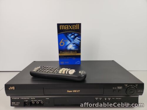 1st picture of JVC HR-S5902U VCR SVHS Hi-Fi Player Super VHS SERVICED w/ Remote For Sale in Cebu, Philippines
