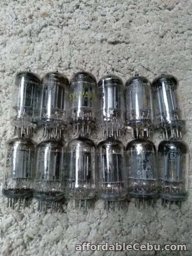 1st picture of M52 Lot of 12 GE SYLVANIA HP 6211 VACUUM TUBES For Sale in Cebu, Philippines
