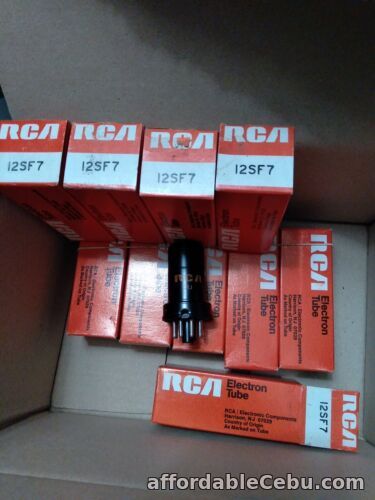 1st picture of M4 Lot of 10 RCA 12SF7 VACUUM TUBES For Sale in Cebu, Philippines