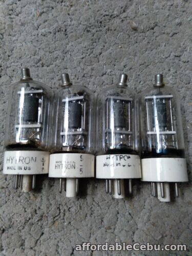 1st picture of M68 Lot of 4 HYTRON HY75 VACUUM TUBES For Sale in Cebu, Philippines