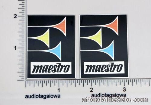1st picture of Echoplex Maestro EP-3 Badges Pair Custom Made Aluminum For Sale in Cebu, Philippines