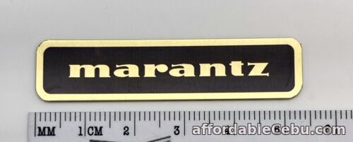 1st picture of Marantz 8b Amplifier Custom Made Badge Logo Emblem Gold Aluminum For Sale in Cebu, Philippines