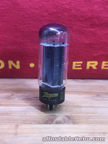 1st picture of Zenith 5U4GB  Rectifier Tube Black Plate Tested on Hickok Good For Sale in Cebu, Philippines