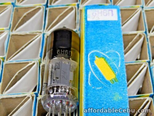 1st picture of MATCHED PAIR 6N6P/ECC99/E182CC NEW GOLD GRID RUSSIAN TUBE 1980-84!! OTK/RHOMBUS For Sale in Cebu, Philippines
