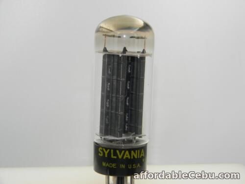 1st picture of Sylvania 5U4GB Test NOS 100/100% Black Plates Dual D Getter Serious Tubes R292 For Sale in Cebu, Philippines