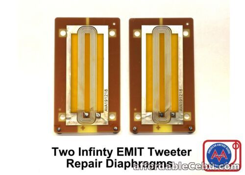 1st picture of PAIR (2) Infinity EMIT Tweeter Repair Parts • TWO Pieces • NEW Revision 1.0 For Sale in Cebu, Philippines