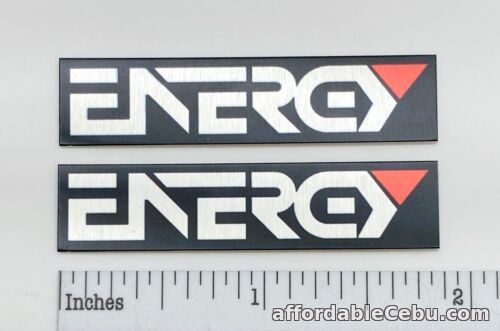 1st picture of Energy Speaker Badge Logo Emblem Custom Aluminum Pair For Sale in Cebu, Philippines