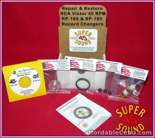 1st picture of RCA Victor 45-EY-2 Record Player Phonograph Repair Kit For Sale in Cebu, Philippines