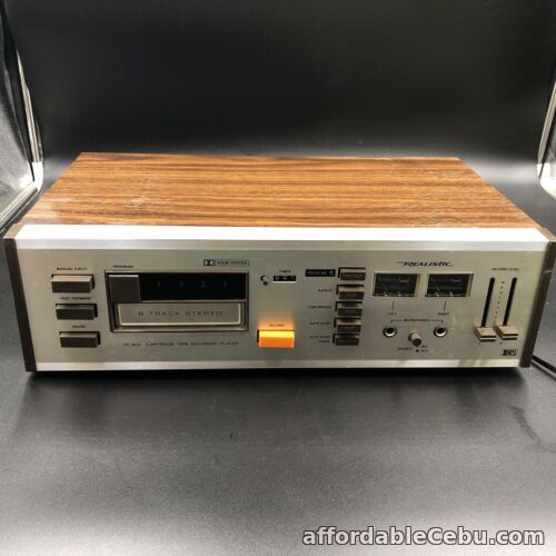 1st picture of REALISTIC TR-802 8-Track Recording Tape Deck w/ Dolby FOR PARTS For Sale in Cebu, Philippines