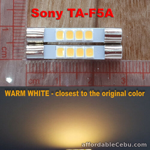 1st picture of 2pcs Sony TA-F5A WARM White 5x29mm VU Meter LED Backlight Drop-in Replacement For Sale in Cebu, Philippines