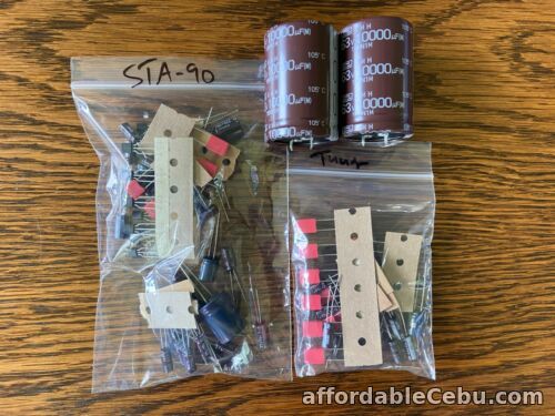 1st picture of Realistic STA-90 Complete Rebuild Kit High-Quality Receiver Recap Transistors For Sale in Cebu, Philippines