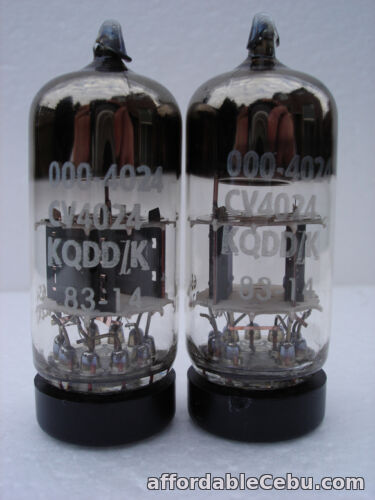 1st picture of MULLARD 12AT7 ECC81 CV4024 TUBES  (NOS)  MATCHED PAIR For Sale in Cebu, Philippines