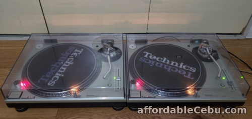 1st picture of Technics PAIR SL-1200MK3D 2 Turntable Dj Silver Direct Player  Very Good For Sale in Cebu, Philippines