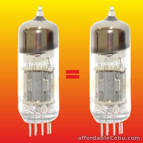 1st picture of 6N6P MATCHED PAIR RUSSIAN VACUUM TUBE NOS TESTED = ECC99 ~ E182CC For Sale in Cebu, Philippines