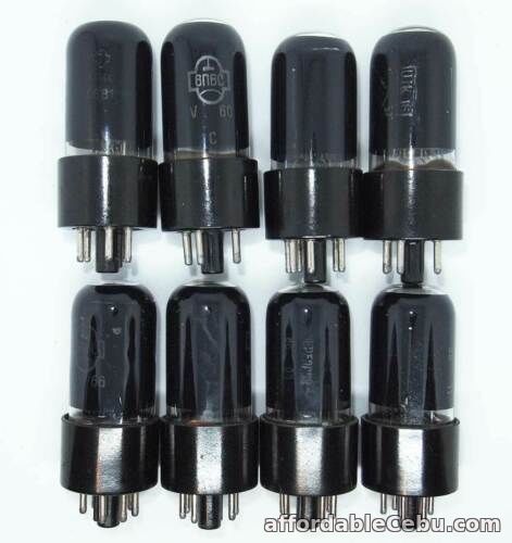 1st picture of +8 pcs x 6P6S (6П6С) = 6V6GT/6AY5/587 USSR TUBES NEW  -Tested Ok! For Sale in Cebu, Philippines