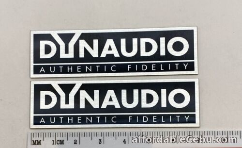 1st picture of Dynaudio Speaker Grill Badge Logo PAIR Emblem Custom Made Aluminum For Sale in Cebu, Philippines