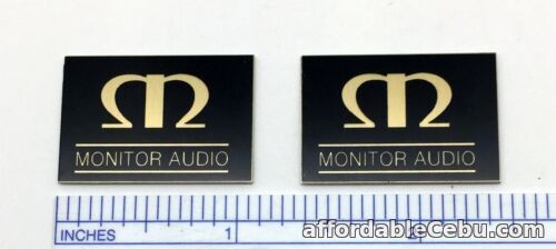 1st picture of Monitor Audio Speaker Badge Logo Custom Made Aluminum For Sale in Cebu, Philippines