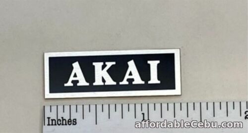 1st picture of Akai Speaker Badge Custom Made Aluminum Pair For Sale in Cebu, Philippines