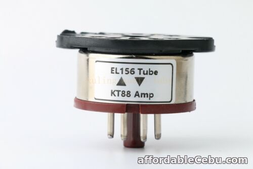 1st picture of 1pc Gold plated Telefunken EL156 TO KT88 tube converter adapter For Sale in Cebu, Philippines
