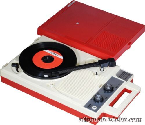 1st picture of ANABAS GP-N3R NEW Audio Nostalgic Portable Vinyl Records LP Player For Sale in Cebu, Philippines