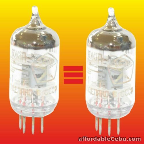 1st picture of 6J1P STRONG MATCHED PAIR RUSSIAN VACUUM TUBE NEW TESTED = 6AK5 EF95 6F32 6J1 For Sale in Cebu, Philippines