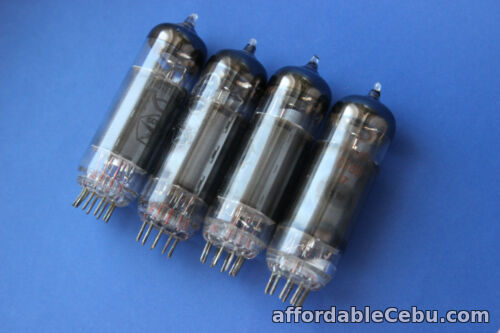 1st picture of 6P14P Tube ( EL84 / 6BQ5 ) Gold Grid 4pcs For Sale in Cebu, Philippines
