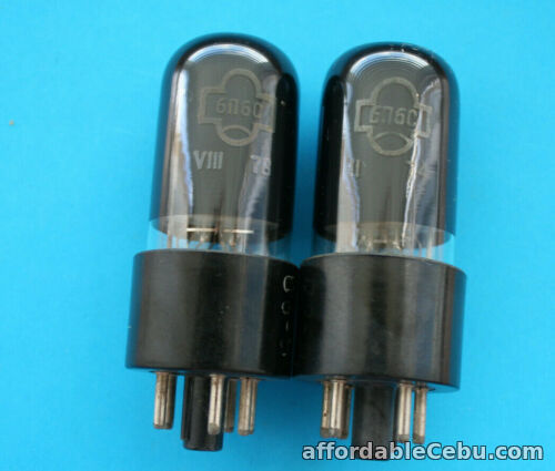 1st picture of Tubes 6P6S / 6V6 / 6AY5 / 587  Reflector 2pcs Tested For Sale in Cebu, Philippines