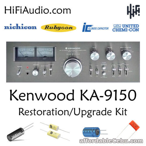 1st picture of Kenwood KA-9150 rebuild restoration recap service kit repair filter capacitor For Sale in Cebu, Philippines
