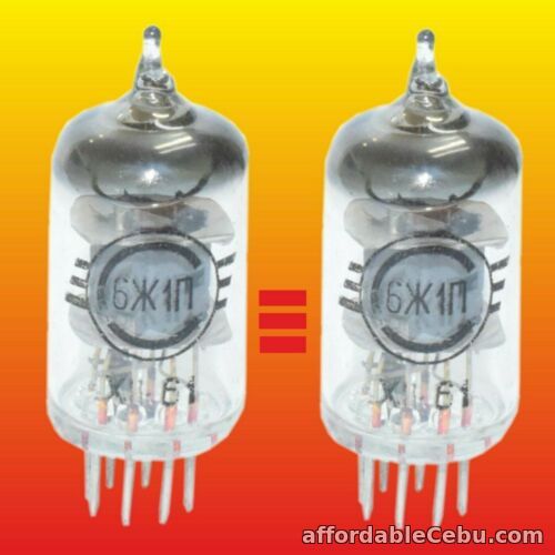 1st picture of 6J1P STRONG MATCHED PAIR VACUUM TUBE USED TESTED IN NORM = 6AK5 EF95 6F32 6J1 For Sale in Cebu, Philippines