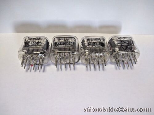1st picture of 1pcs IN-12B (In12 ин-12) Soviet Nixie Tubes for clock, Indicator Valves, New For Sale in Cebu, Philippines