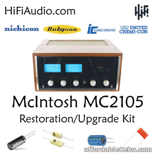 1st picture of McIntosh MC2105 amp amplifier rebuild restoration recap service kit fix repair For Sale in Cebu, Philippines