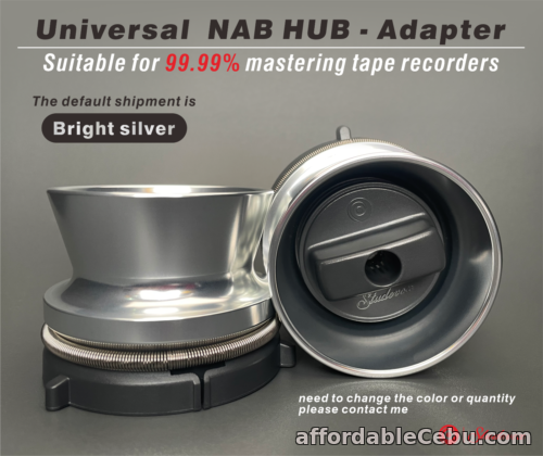 1st picture of 2 x Metal NAB Adapter Reel to Reel Tape Recorders  STUDER  REVOX  ¼"✅ ½"✅ 1"✅ For Sale in Cebu, Philippines