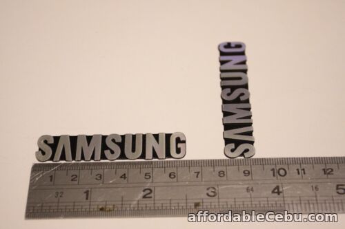 1st picture of For Replacement SAMSUNG Chrome Silver Logo Badge 63mm x 12mm For Sale in Cebu, Philippines