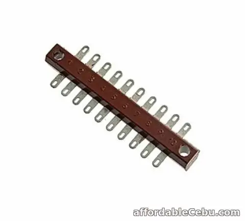 1st picture of 12 pcs 10-pin Bakelite Terminal Tag Turret Strip T11 USSR NOS For Sale in Cebu, Philippines