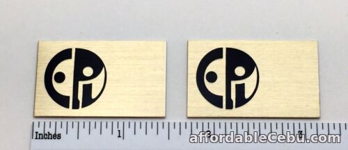 1st picture of EPI Speaker Badge Logo Emblem Custom Aluminum Pair Free Shipping For Sale in Cebu, Philippines