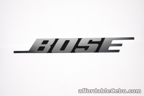 1st picture of For Replacement BOSE Logo Badge - Glossy Silver Aluminium Big Size 20.3cm (8") For Sale in Cebu, Philippines